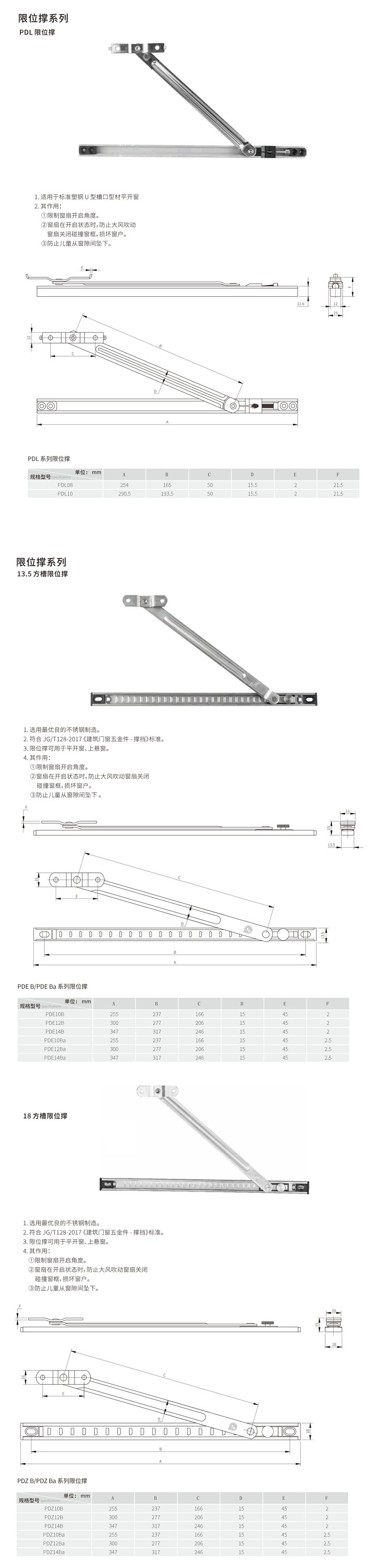 撑挡,风撑,限位撑